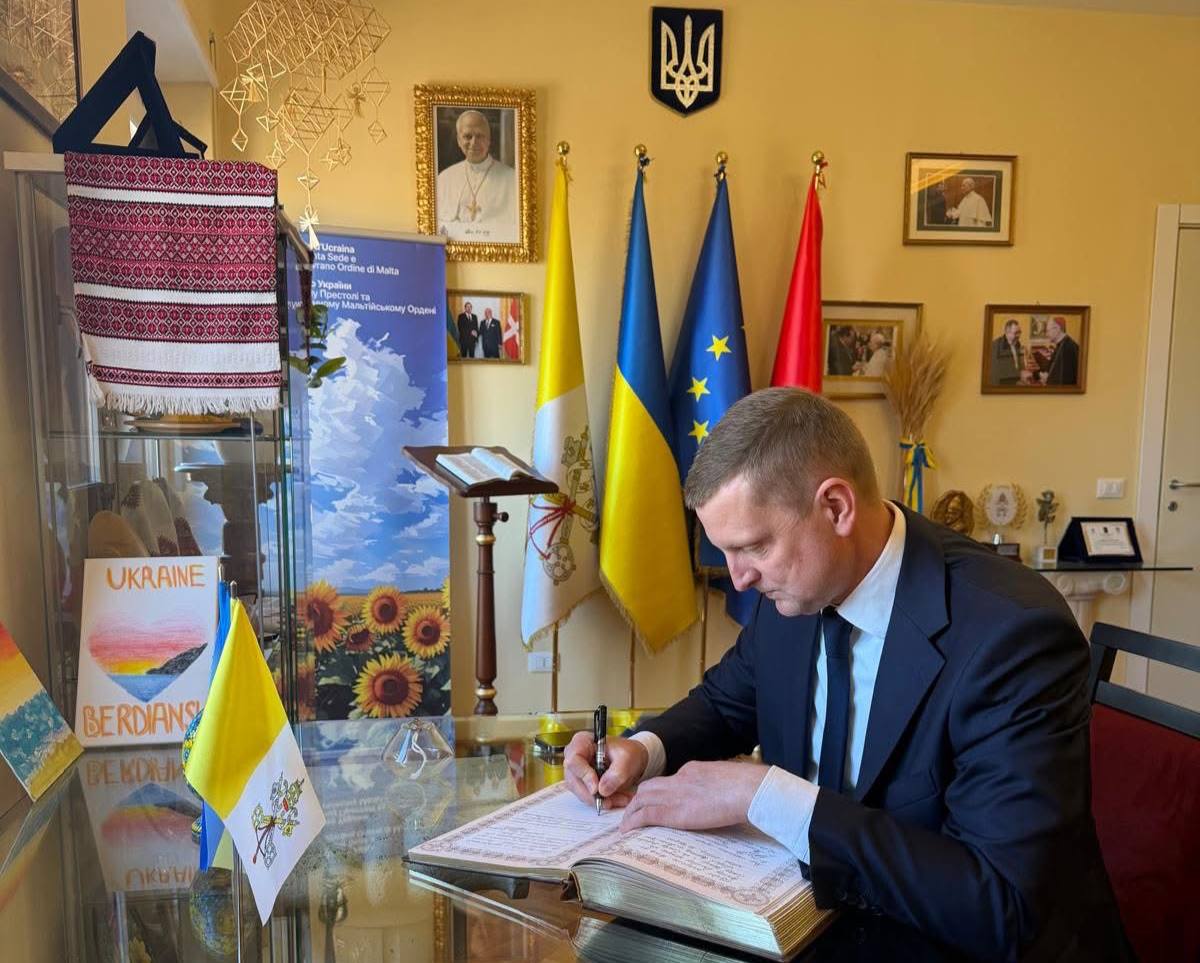 Українську громаду в Італії запрошують на зустріч з новим Послом України