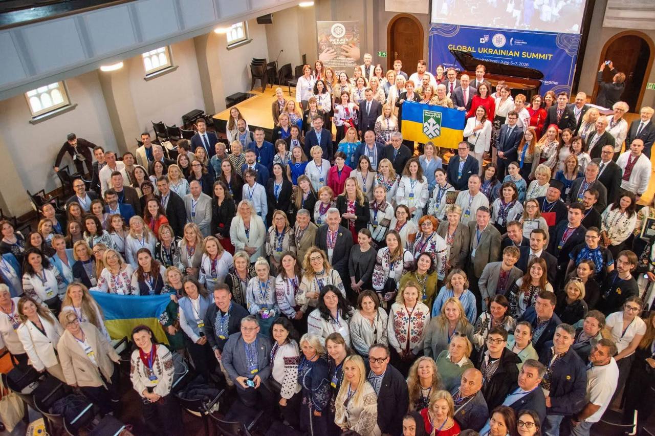 The World Congress of Ukrainians summit took place in Switzerland