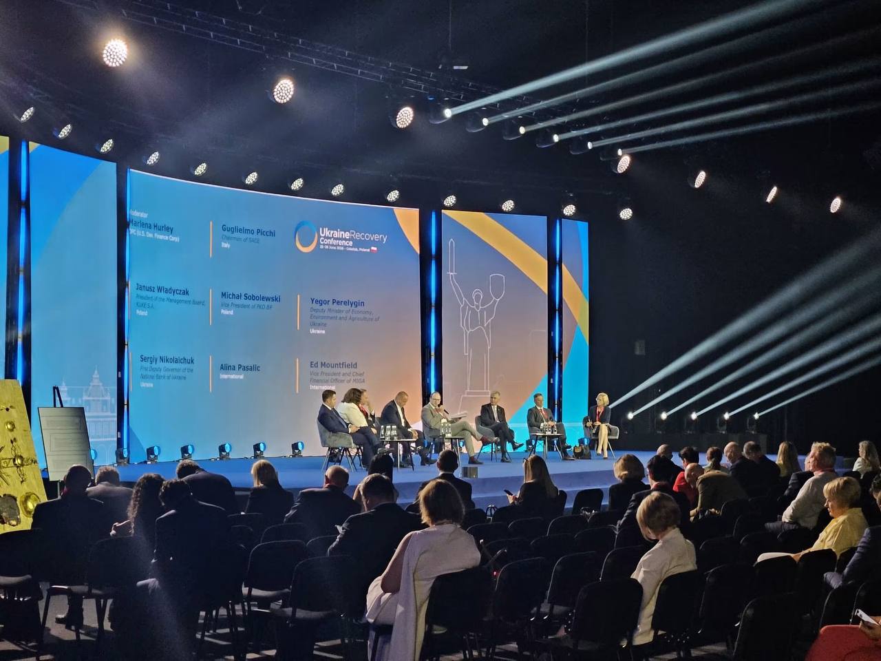 La NAU ha rappresentato la comunità ucraina in Italia alla Ukraine Recovery Conference 2026